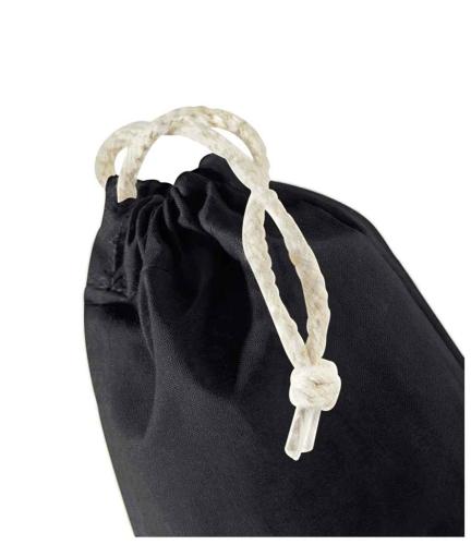 Westford Mill Recycled Cotton Stuff Bag - BLK - XS